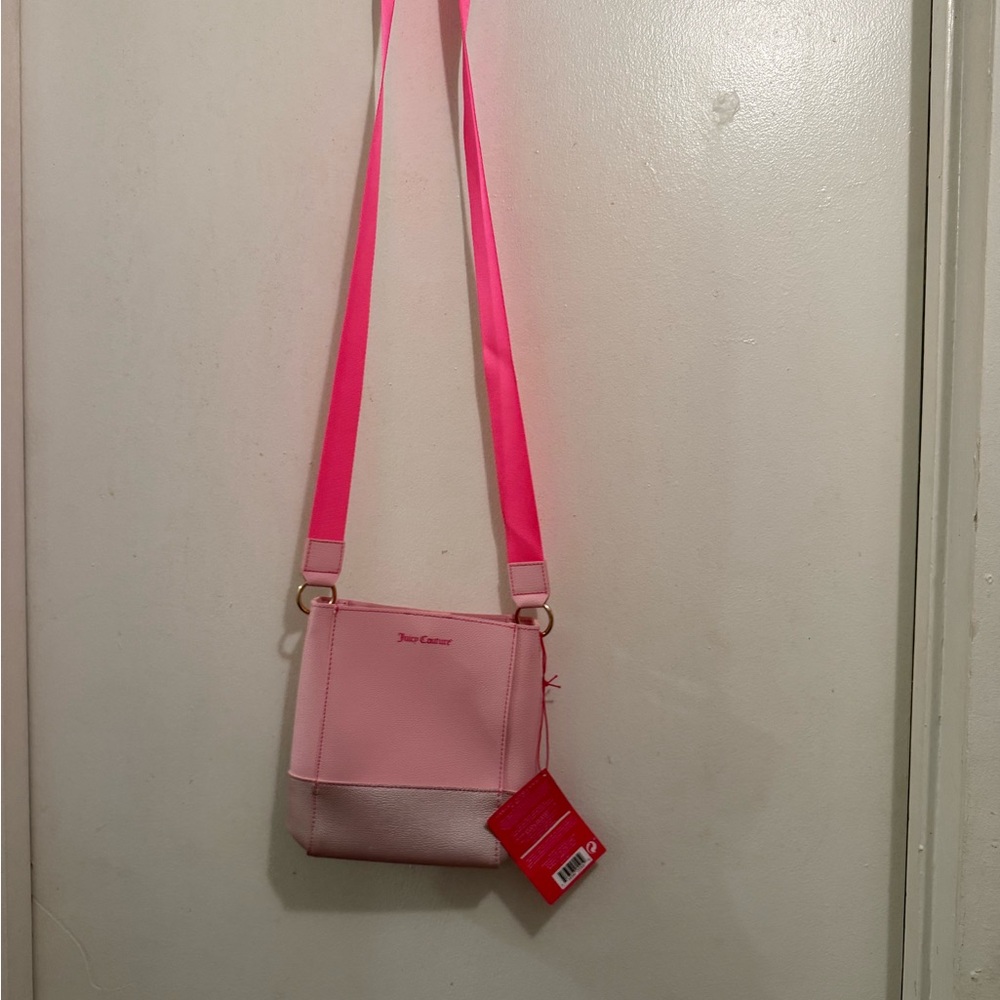 Juicy Couture Two-Tone Pink Crossbody Bag